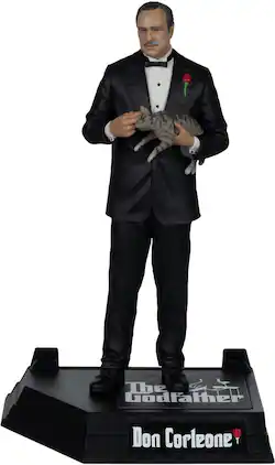 McFarlane Toys - The Godfather - Movie Maniacs - Don Corleone 6" Posed Figure - COLLECTIBLES - Multicolor
