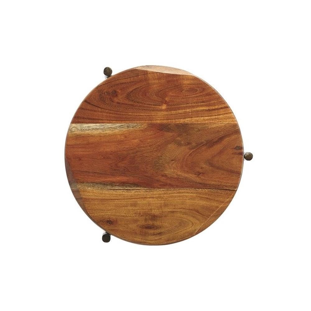 Alt View 2. Butler Specialty - Brisbane Live Edge Side Table - Multi-Color.