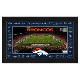 Highland Mint - 12" x 20" 2025 Signature Gridiron Panoramic Framed Photo - Multicolor