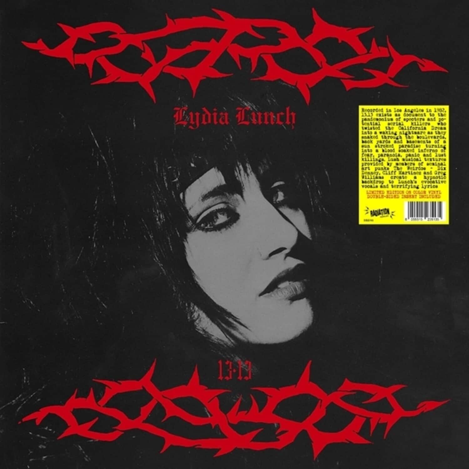 Lydia Lunch 13.13 Red Colored Vinyl VINYL LP - Best Buy