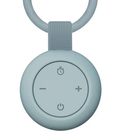 Front. FINEAK - Portable White Noise Sound Machine for Baby Sleep & Relaxation - Slate.