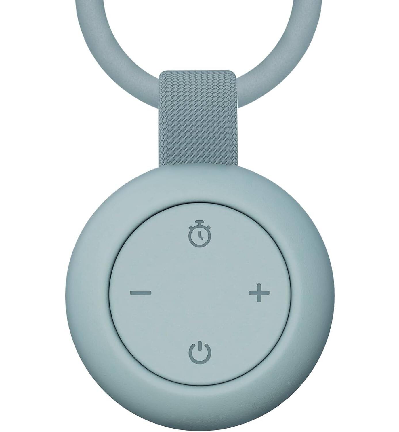 Front. FINEAK - Portable White Noise Sound Machine for Baby Sleep & Relaxation - Slate.