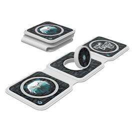 Keyscaper - White Philadelphia Eagles 3-in-1 Foldable Charger - White