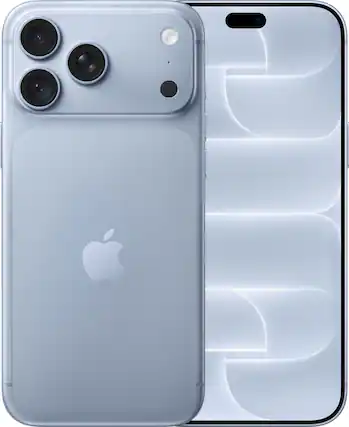 Front. Apple - iPhone 18 Pro Max 256GB - Glacier.