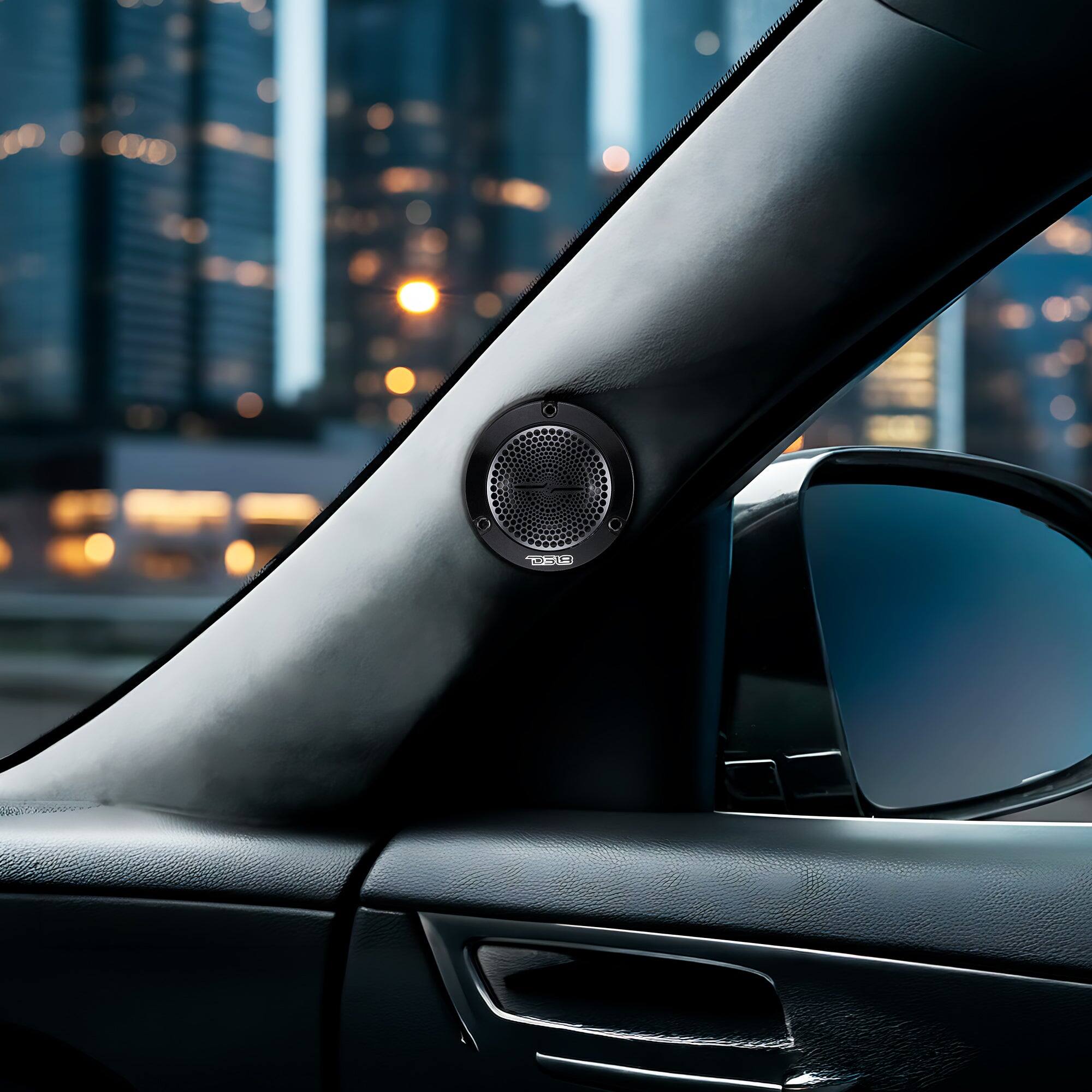 Alt View 1. DS18 Audio - GTX 3" Super Bullet Tweeter, 4-Ohm - Black.