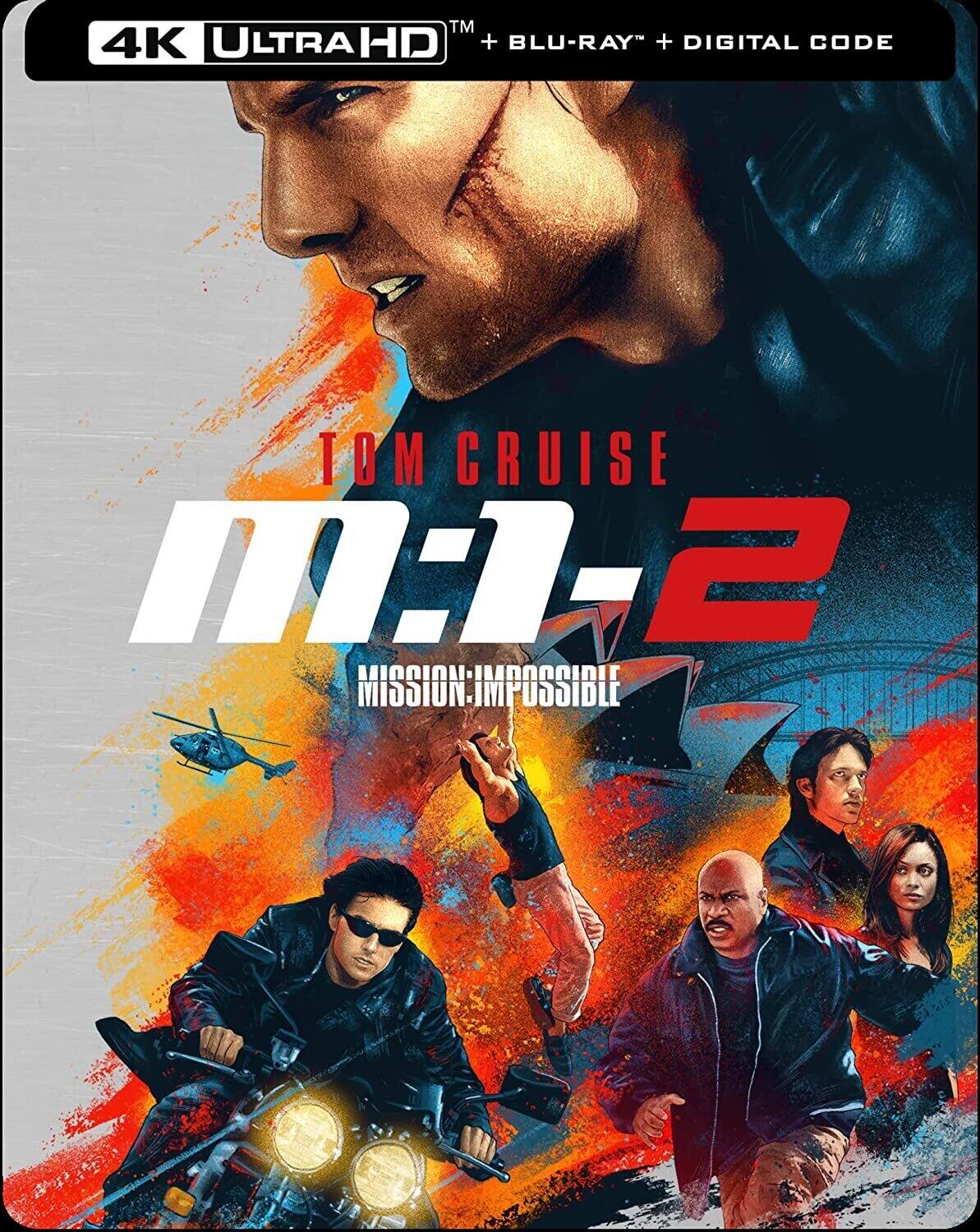 Front. Mission: Impossible 2 (Steelbook)   - 4K Blu-Ray.