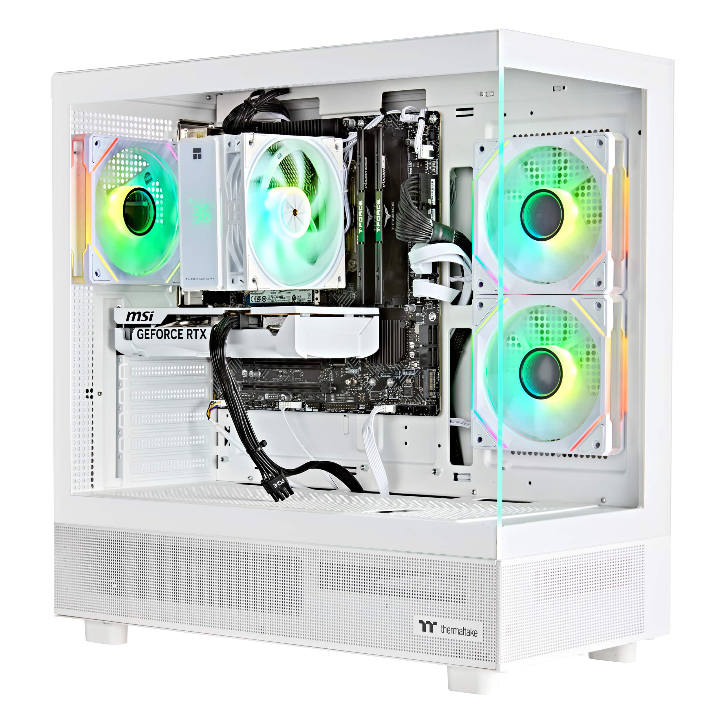 TECHWHIZ CrystalForge PC ( Intel Core i7 14700KF RTX 5060 Ti