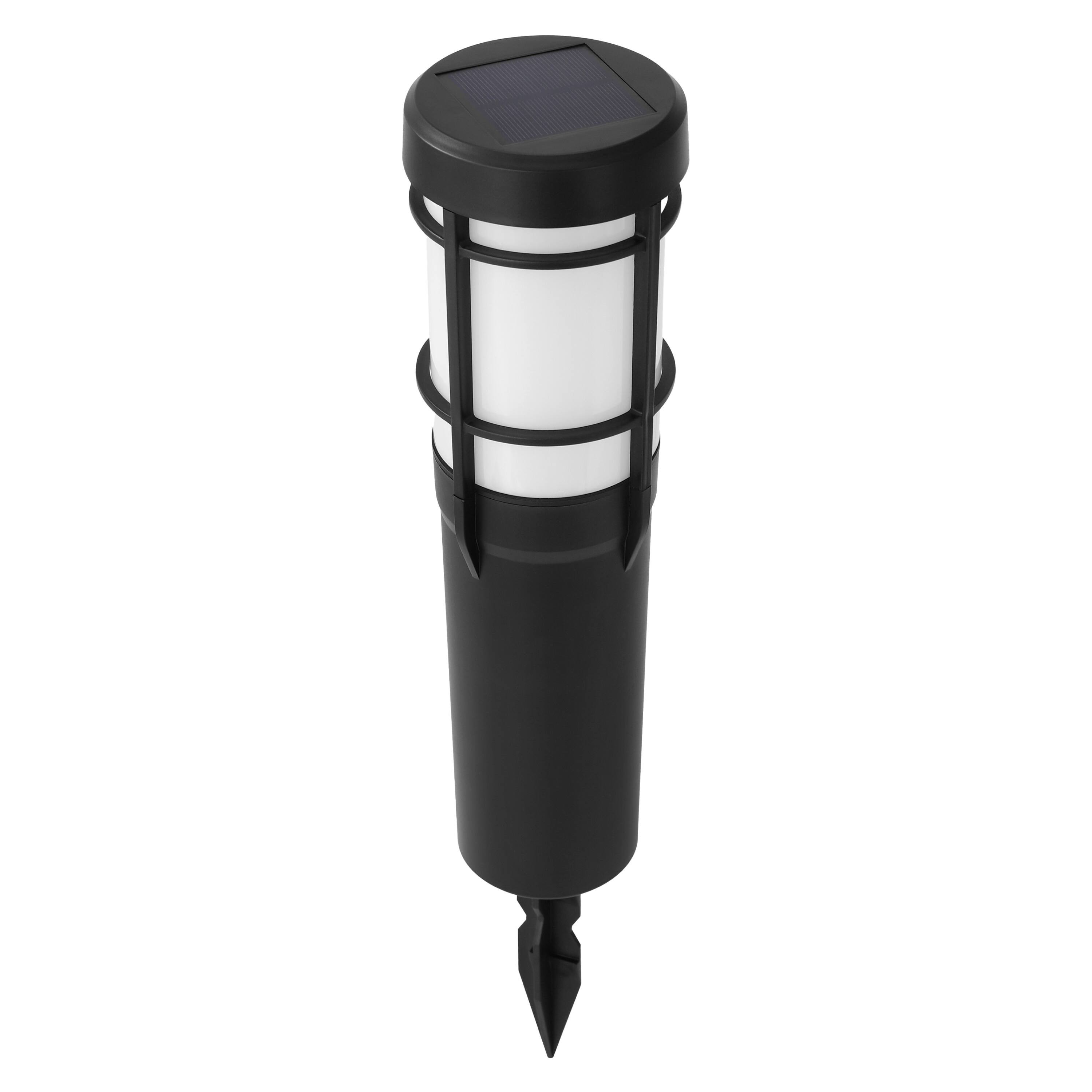 Alt View 6. Techko - Solar RGB Torch Lantern Pathway Lights (2-Pack).