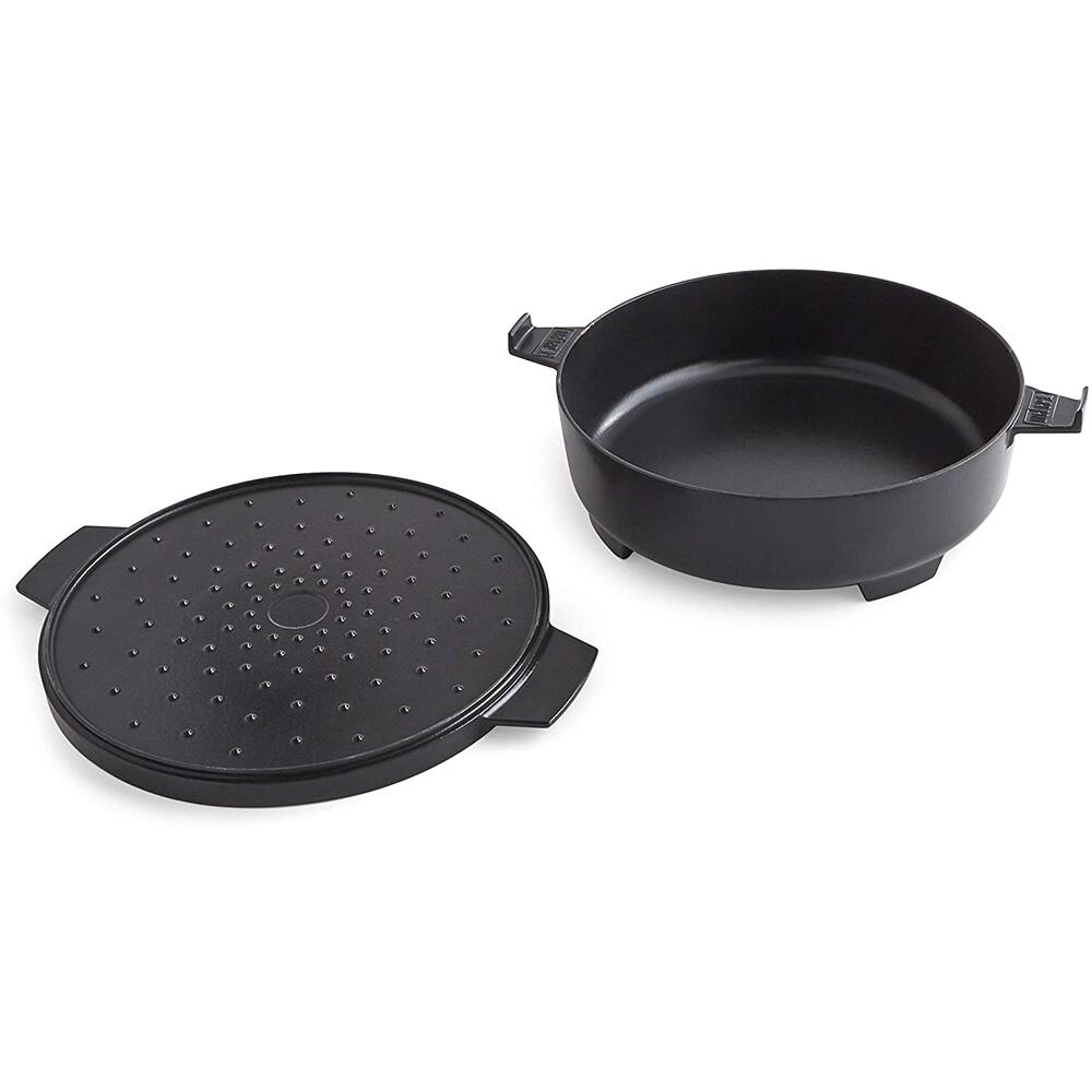 Alt View 3. Weber - 7.25 quarts Dutch Oven Duo 8859 - Black.