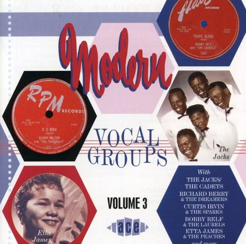 RECORDE flan YOURS ALONE BORST RELF and "THE LAURELS 2063 RPM Modau RECORDS 0 0 HAW and BUCOY "The MILTON eiE VOCAL REVERLY The CaYES GROUPS Jacks With THE JACKS/ THE CADETS RICHARD BERRY & THE DREAMERS VOLUME 3 CURTIS IRVIN & THE SPARKS BOBBY RELF & THE LAURELS Etta ace a C e ETTA JAMES & THE PEACHES James