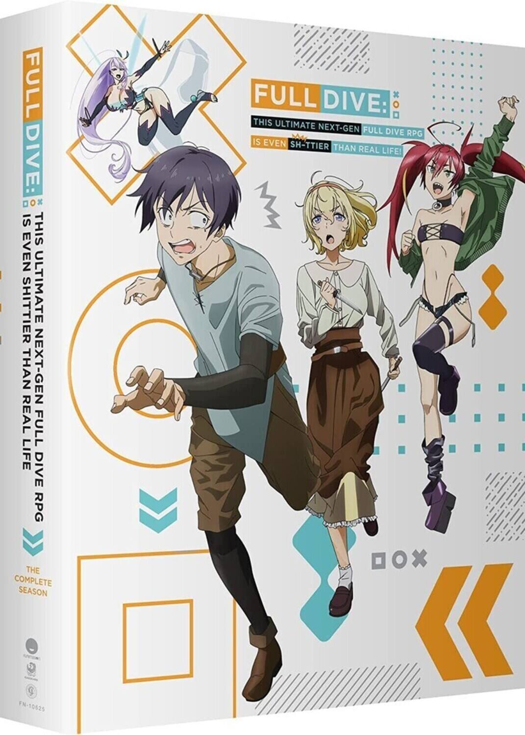 Full Dive: This Ultimate Next-Gen Full Dive Rpg Is Even Shittier Than Real Life! - The Complete - BLU-RAY [Standard] [4 Discs]