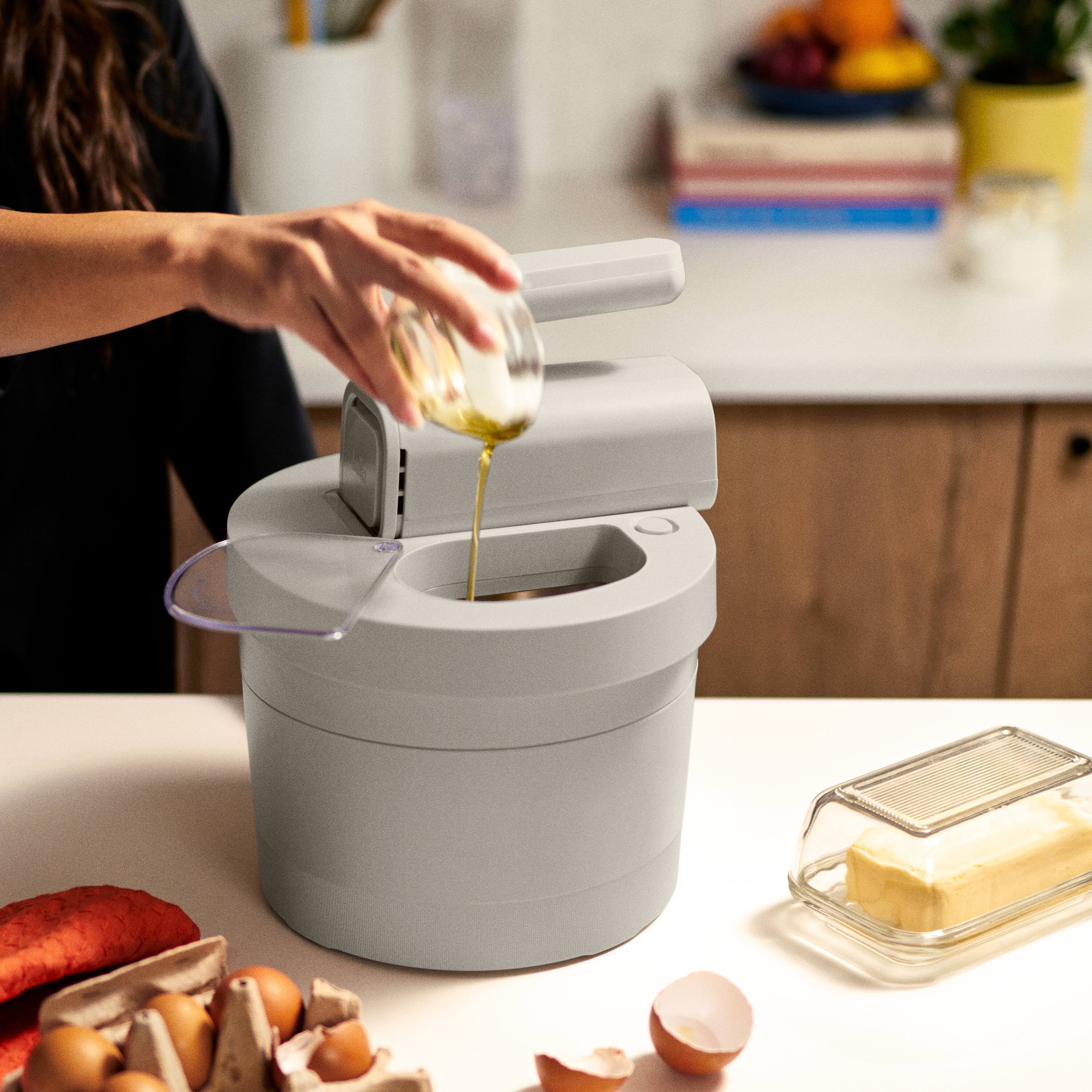 Alt View 4. Bella - 3.5-qt. Hand & Stand Mixer - Oatmilk.