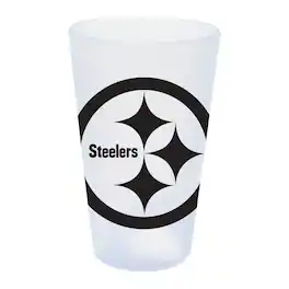 WinCraft - Pittsburgh Steelers 16oz. Icicle Silicone Pint Glass - Multicolor