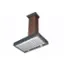 Alt View 2. ZLINE - Designer Copper 30" Externally Vented Range Hood - Hammered Copper/Bronze Accents.