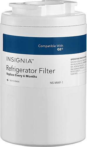 Insignia™ - Water Filter for Select GE Refrigerators (1-Pack)