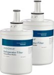 Front Zoom. Insignia™ - Water Filters for Select Samsung Refrigerators (2-Pack) - White.