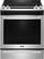Front. Maytag - 6.4 Cu. Ft. Self-Cleaning Fingerprint Resistant Slide-In electric Convection Range.
