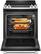 Alt View 14. Maytag - 6.4 Cu. Ft. Self-Cleaning Fingerprint Resistant Slide-In electric Convection Range.