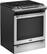 Angle. Maytag - 5.8 Cu. Ft. Self-Cleaning Fingerprint Resistant Slide-In Gas Convection Range - Fingerprint Resistant Stainless Steel.