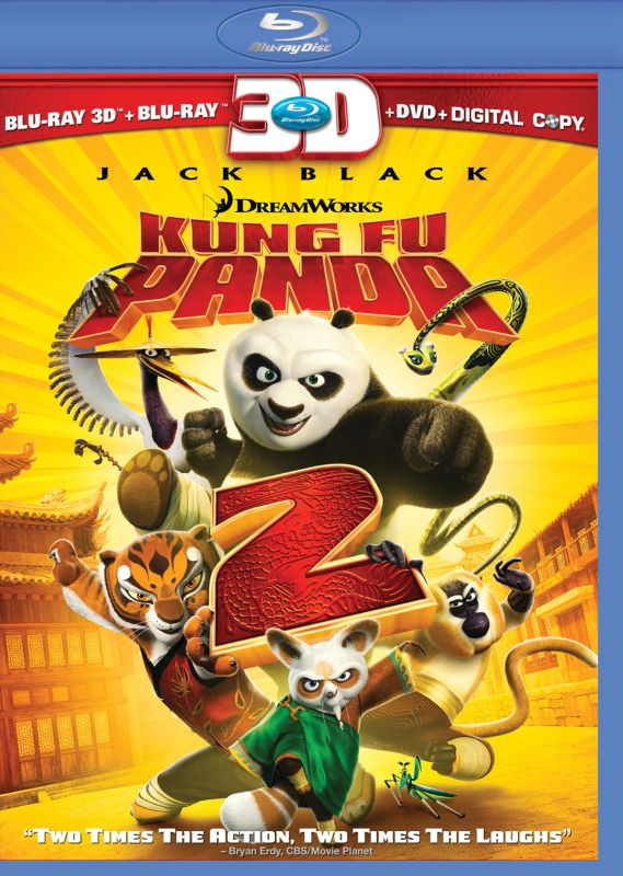  Kung Fu Panda 2 [3 Discs] [3D] [Blu-ray/DVD] [Blu-ray/Blu-ray 3D/DVD] [2011]