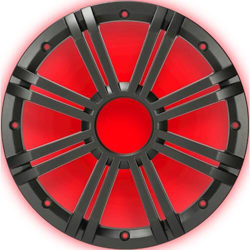 Best Buy 10" LED Grille for Kicker KM10 Subwoofer Charcoal 43KMW10GLC