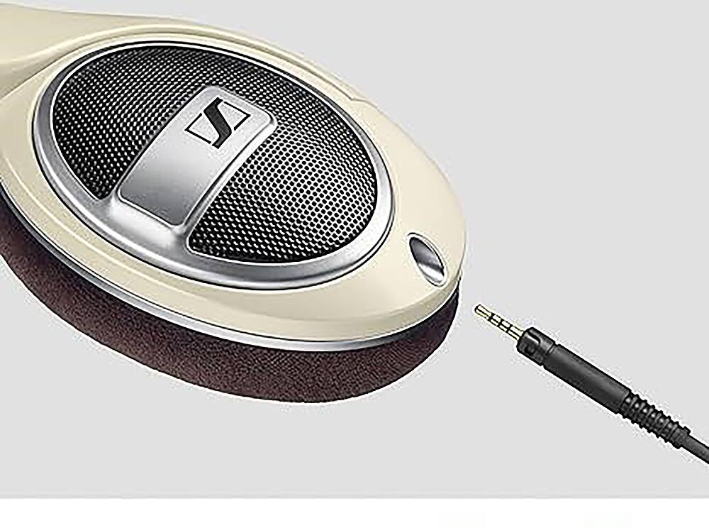 Alt View 12. Sennheiser - HD 599 Wired Open Back Over-the-Ear Headphones HD 5 - Brown/Ivory/Matte Metallic.