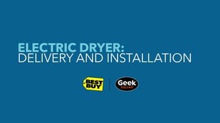 How to Prep for Electric Dryer Delivery and Install