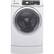 Front. GE - RightHeight 4.9 Cu. Ft. 13-Cycle Front-Loading Washer.