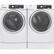 Alt View 11. GE - RightHeight 4.9 Cu. Ft. 13-Cycle Front-Loading Washer.