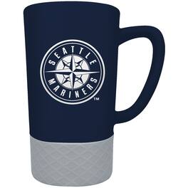 Great American Products - Seattle Mariners Team Logo 16oz. Laser Etched Jump Mug - Multicolor