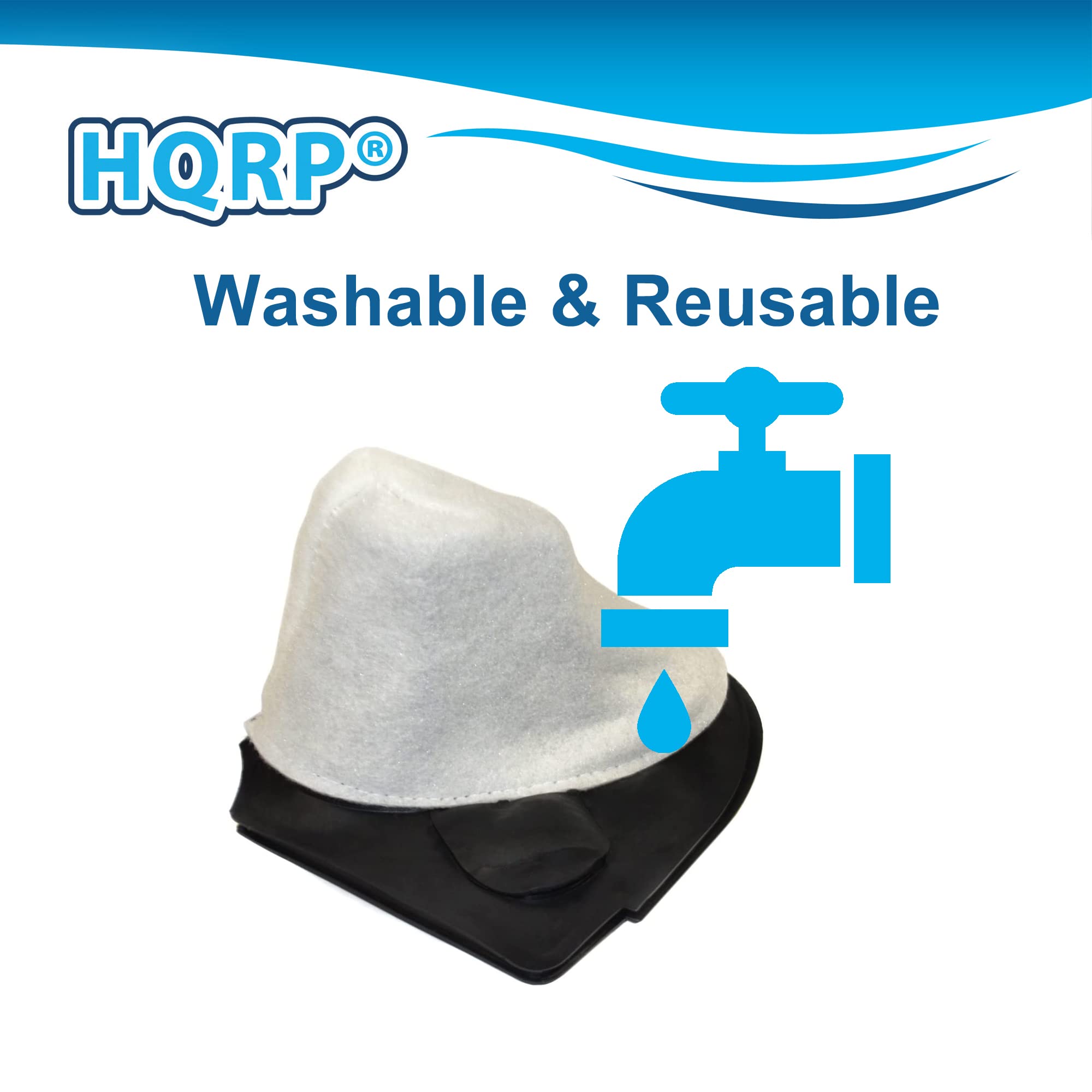 HQRP® Washable & Reusable