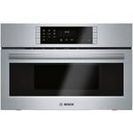 Bosch 800 Series 1.6 Cu. Ft. Built-In Microwave Stainless Steel ...