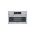 Front Zoom. Bosch - 800 Series 1.6 Cu. Ft. Convection Built-In Microwave - Stainless Steel.