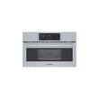 Bosch - 800 Series 1.6 Cu. Ft. Built-In Microwave - Stainless steel - Larger Front