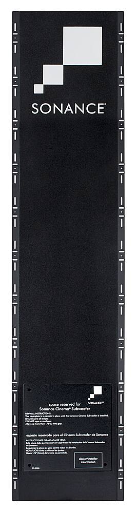 Sonance - R12SUB ENCLOSURE - Reference 12" In Wall Subwoofer Enclosure (Each) - Black