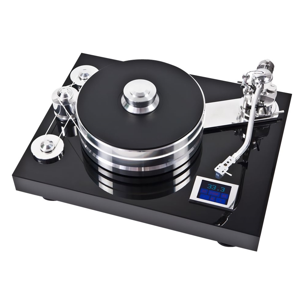 Angle View: Pro-Ject - RPM Stereo Turntable - Silver/black