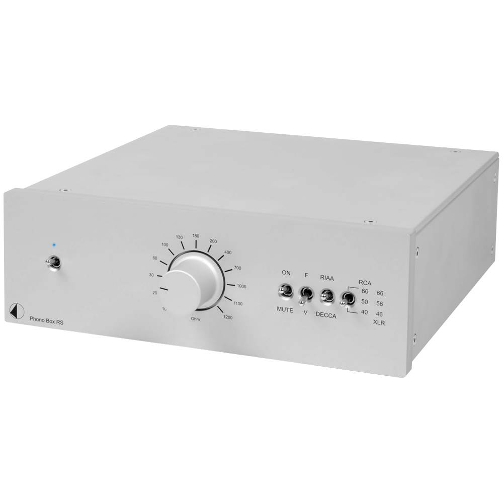 Pro-Ject - Phono Box RS Highend Phono Turntable Preamplifier - Silver