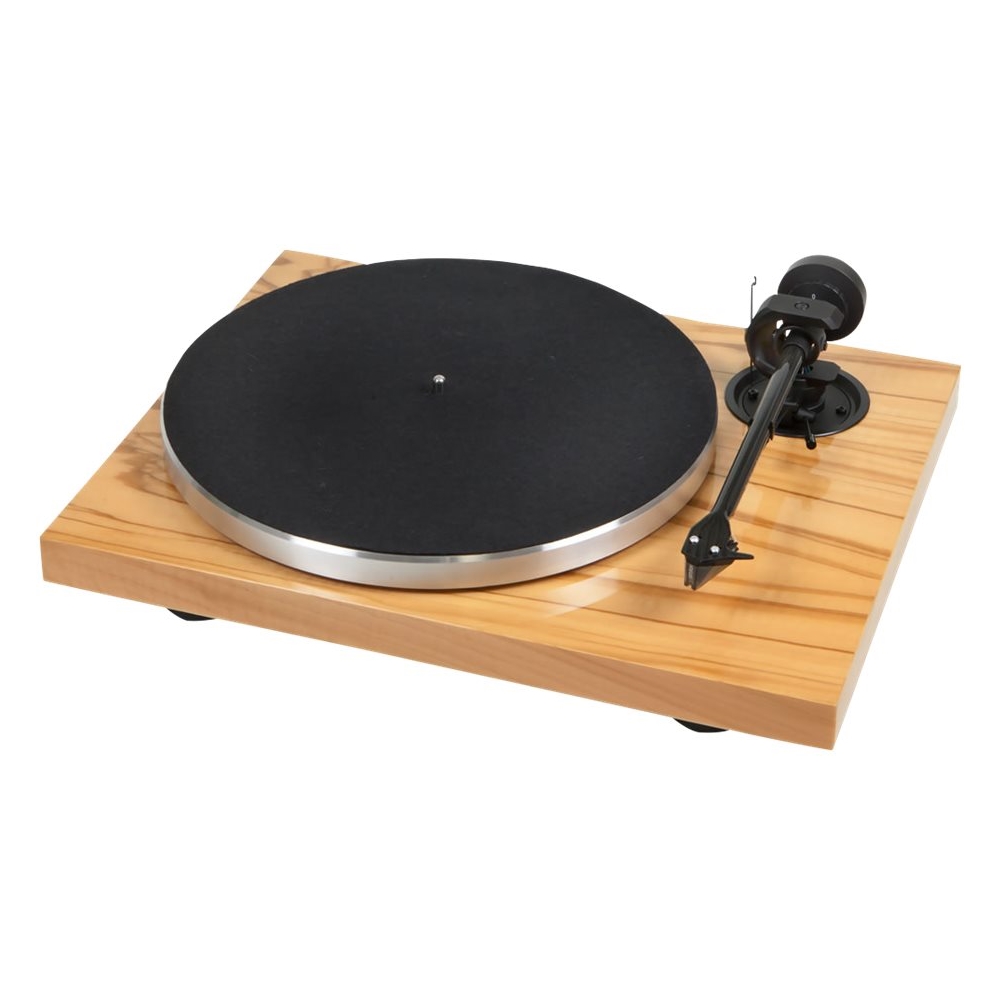 Angle View: Pro-Ject - 1 Xpression Stereo Turntable - Olive