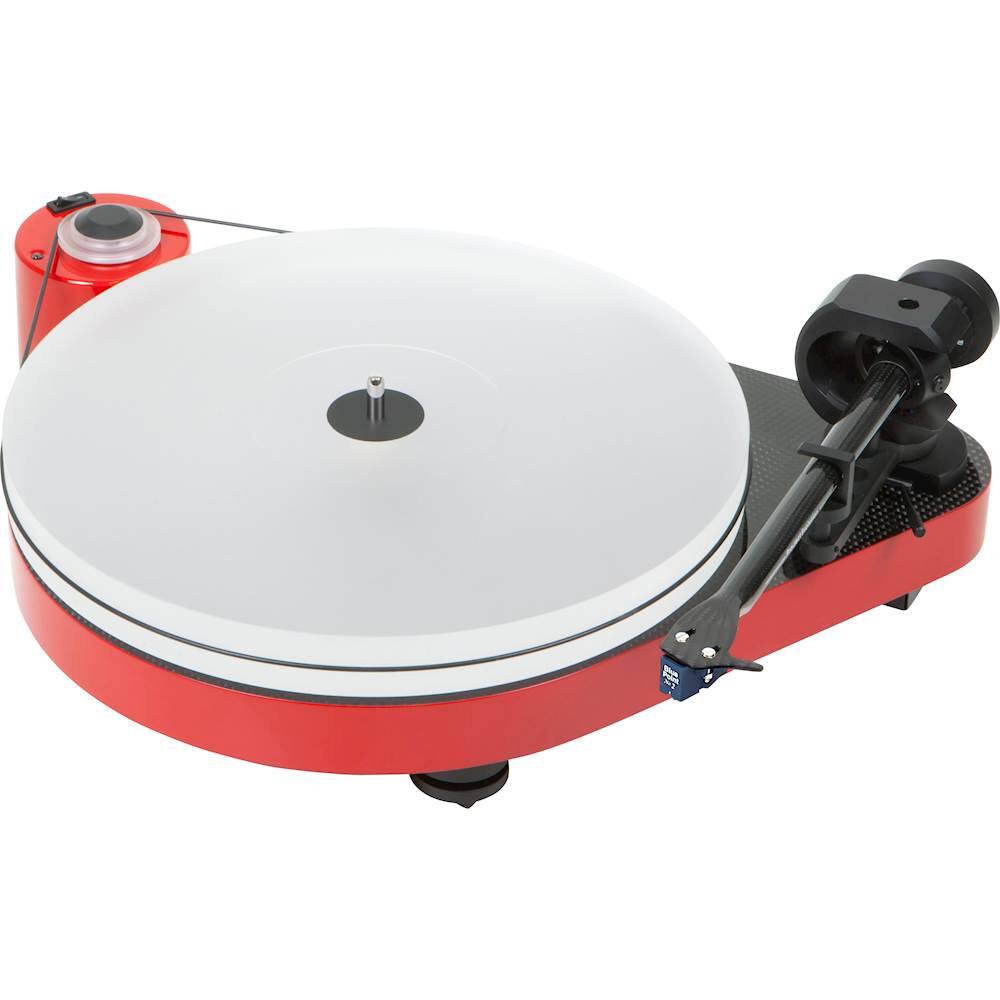 Best Buy Pro Ject Rpm Turntable High Gloss Red Rpm Carbon Red W Bp