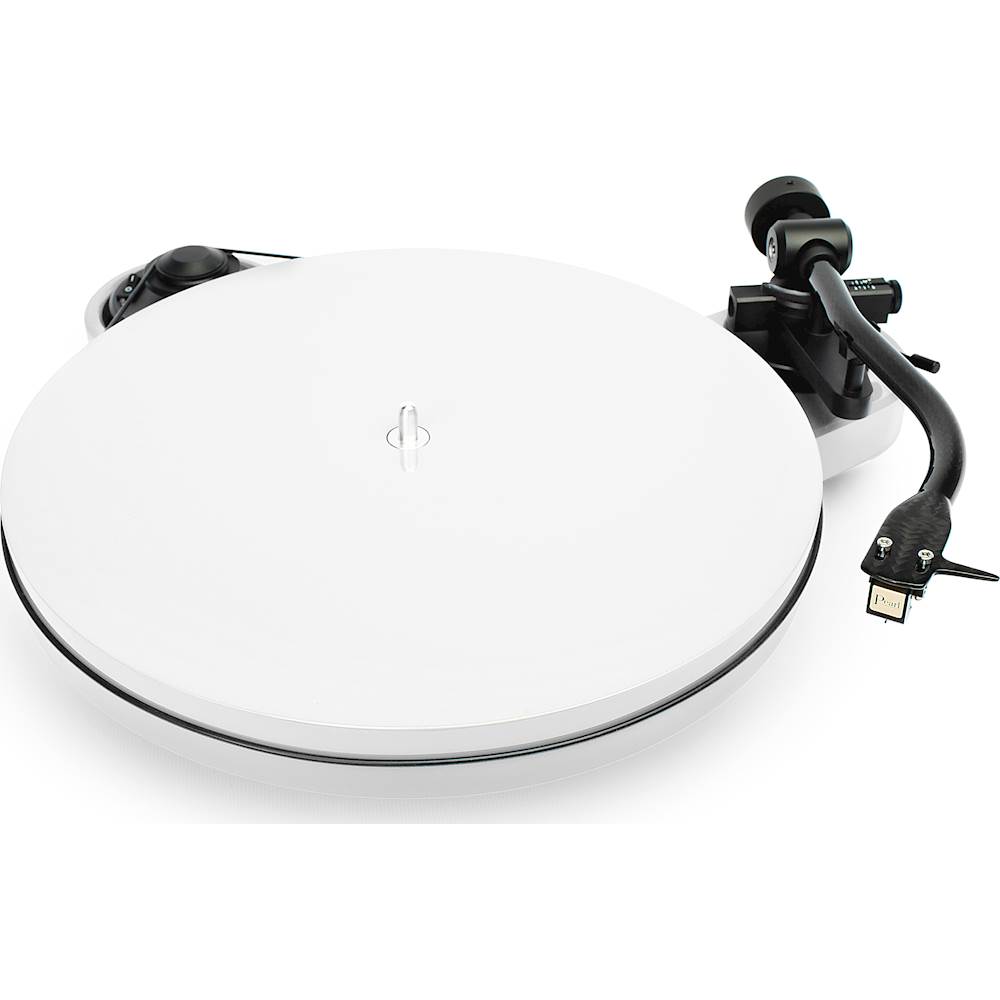 Left View: Pro-Ject - RPM Turntable - High-gloss white