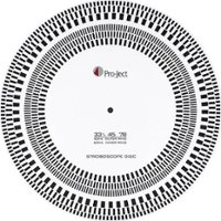 Pro-Ject - Strobe it Stroboscope Disc - White/Black - Front_Zoom