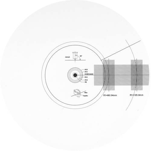 Alt View 11. Pro-Ject - Strobe it Stroboscope Disc - White/Black.