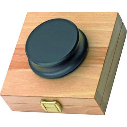 Front. Pro-Ject - Record Puck for Select Turntables - Black.
