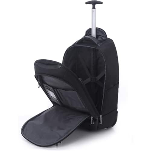 Best Buy: ECO STYLE Tech Exec Rolling Laptop Backpack Black ETEX-RB17