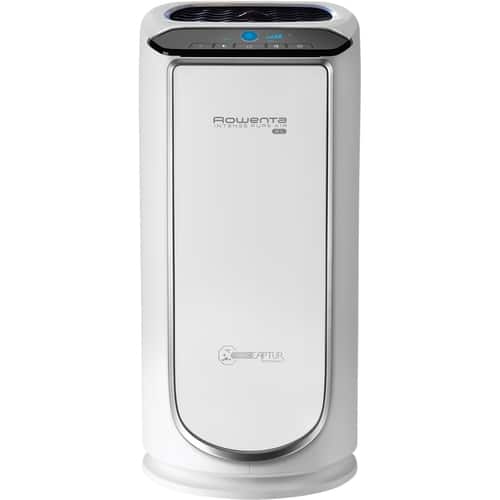 Rowenta - Intense Pure Console Air Purifier - White/silver - Larger Front