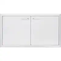 Lynx - VENTANA 42" True Width Access Doors - Stainless Steel - Front_Zoom
