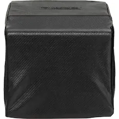 Angle. Lynx - Cover for Lynx Built-In Single Side Burner - Black.