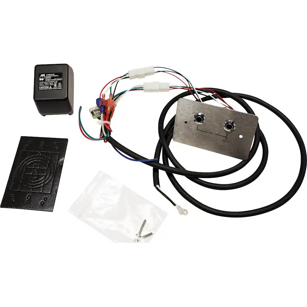 Front. Lynx - Electric Switch Kit for Lynx Professional Infrared Outdoor Heater - Silver.