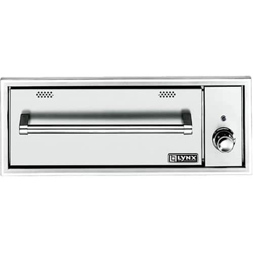 Front. Lynx - Professional 30" Warming Drawer - Stainless Steel.