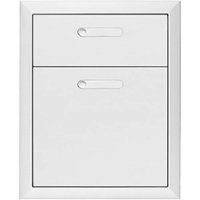 Lynx - VENTANA™ 19" Double Drawer - Stainless steel - Front_Zoom